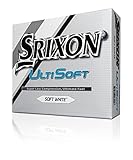 Srixon UltiSoft Golfbälle, 12 Stück One Size Weiß (Soft White)