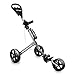 Longridge Golf Tri Cart 3 Rad Herren Push/Pull Golf Trolley + Kostenlose Wasserflasche