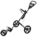 Longridge Golf Tri Cart 3 Rad Herren Push/Pull Golf Trolley + Kostenlose Wasserflasche